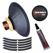Kit Reparo Alto Falante 7driver 10 Polegadas Mh 420 4 Ohms Kit Reparo Alto Falante 7driver 10 Polegadas Mh 420 4 Ohms