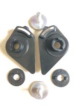 Kit Reparo Capacete Helt Hippo Parafuso Fixação Da Viseira