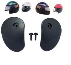 Kit Reparo Capacete Hgf T4 T5 T6 Tampa Lateral Com Pinos Kit Reparo Capacete Hgf T4 T5 T6 Tampa Lateral Com Pinos