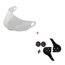 Kit Reparo Capacete Ls2 Ff358 Ff396 + Viseira Cristal