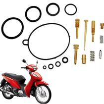 Kit Reparo Carburador Completo Honda Biz 100 1998 Até 2005