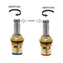 Kit Reparo Cartucho Cerâmico 1/4 Volta Direito E Esquerdo Kit Reparo Cartucho Cerâmico 1/4 Volta Direito E Esquerdo