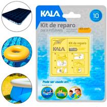 Kit Reparo Colchão Inflavel Boia Piscina Conserto Tampa Furo Kit Reparo Colchão Inflavel Boia Piscina Conserto Tampa Furo