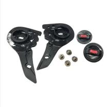 Kit Reparo Completo Botões Trava Suporte Viseira Capacete Fw3 Ls2 FF358/ FF396