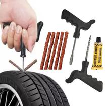 Kit Reparo Conserto Pneu S/ Câmera 5 Macarrões Carro Moto Kit Reparo Conserto Pneu S/ Câmera 5 Macarrões Carro Moto