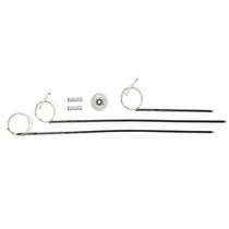 Kit Reparo da Máquina de Vidro Elétrico Original, Peugeot 206, 4 portas, Dianteira Cód.097
