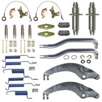 Kit reparo da sapata patim tambor freio traseiro f4000 - a40 c40 d40 - gmc 6100 6150 - volare a5 a6 v5 v6 - vw 5140 5150