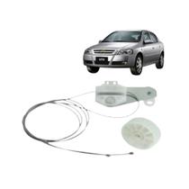 Kit reparo de maquina de vidro elétrico astra com chapa traseiro le