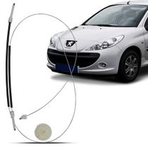 Kit reparo de maquina de vidro elétrico peugeot 207 4p dianteiro