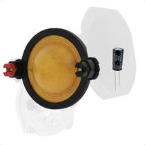 Kit Reparo Driver D250x Trio 200w Rms 8 Ohms Anel Alumínio Com 1 Capacitor