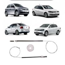 Kit reparo elevador da máquina de vidro elétrico gol Voyage dianteiro 090