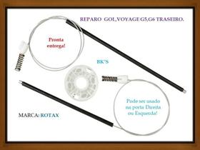 Kit reparo elevador da máquina de vidro elétrico gol Voyage traseiro 089