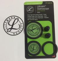 Kit Reparo Estetoscópio Littmann Classic lll e Cardiology lV 3m - 40016 Preto