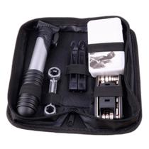 Kit Reparo Ferramenta Bicicleta + Bomba Pneus Lorben