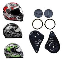 Kit Reparo Fixação Viseira Capacete Helt 956 Maximum