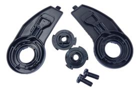 Kit Reparo Lateral Fixação Da Viseira Capacete X11 Turner