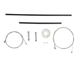 Kit Reparo Máq Vidro Elétrico Audi A3 Portas Traseiras - Todos Código : RTX 0113