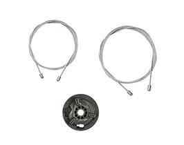 Kit Reparo Máq Vidro Elétrico Citröen C3 4 Portas Dianteiras Lado Esq(ano até 2009)Código : RTX 0117