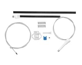 Kit Reparo Máq Vidro Elétrico Polo Antigo Traseiro Esquerdo Código : RTX 0134 Kit Reparo Máq Vidro Elétrico Polo Antigo Traseiro Esquerdo Código : RTX 0134