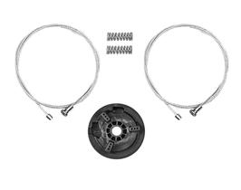 Kit Reparo Máq Vidro Elétrico Sandero E Logan Dianteiro Esquerdo (2007 À 2013) Cód : RTX 0145