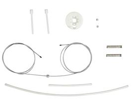 Kit Reparo Máq Vidro Elétrico Santana Portas Traseiras (ano 1997 à 2006) Cód : RTX 0120