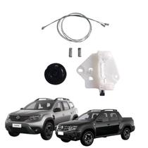 Kit Reparo Máquina de Vidro Elétrico Completo Cabo Elevação Vidro Dianteiro Reforçado Renault Oroch e Duster LD/LE