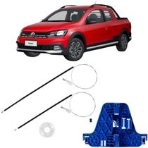 Kit Reparo Maquina De Vidro Elétrico Para Saveiro G5 G6 Com Arraste Porta Dianteira Lado Direito