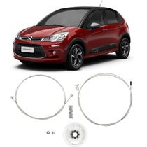 Kit Reparo Maquina Vidro Elétrico Citroen C3 Portas Dianteiras Lado Direito e Esquerdo 2010 Em Diante Kit Reparo Maquina Vidro Elétrico Citroen C3 Portas Dianteiras Lado Direito e Esquerdo 2010 Em Diante