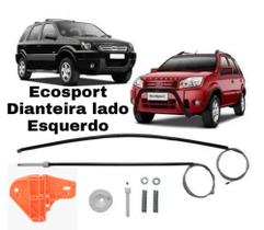 Kit Reparo Maquina Vidro Eletrico Ecosport Dianteiro C/arraste Esquerdo...0124 /1062
