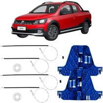 Kit Reparo Maquina Vidro Elétrico Para Vw Saveiro G5 G6 Portas Dianteiras Com Arrastes Lado Direito e Esquerdo Kit Reparo Maquina Vidro Elétrico Para Vw Saveiro G5 G6 Portas Dianteiras Com Arrastes Lado Direito e Esquerdo