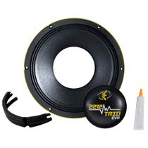 Kit Reparo Médio Grave Eros E 2212 Trio Evo 12 Polegadas 1100W RMS 6 Ohms