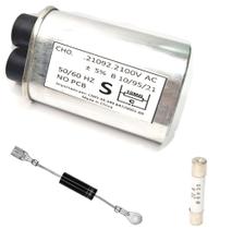 Kit Reparo Microondas Capacitor 1,00uf + Diodo + Fusivel - Produto novo - OPC