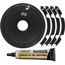 Kit Reparo Midbass Hurricane MB 8K 400W RMS 8 Ohms Kit Reparo Midbass Hurricane MB 8K 400W RMS 8 Ohms