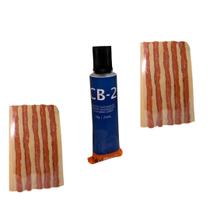 Kit Reparo P/ Pneus Sem Câmara Linha Prof.- 10 Refil + Cola