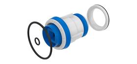 Kit reparo p/ valvula descarga fabrimar flux blukit