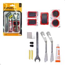 Kit Reparo Para Bicicleta Conserto Manutenção Bike 14 Pçs Kit Reparo Para Bicicleta Conserto Manutenção Bike 14 Pçs