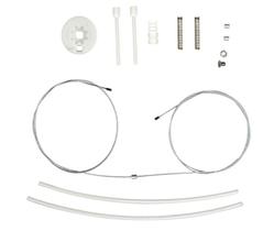 Kit Reparo para Máquina do Vidro Elétrico Gol Bola G2 2 Portas RTX 057 Rotax