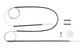 Kit Reparo para Máquina do Vidro Elétrico Gol G3 Portas Dianteiras (Roldana cód.10081) RTX 072 Rotax