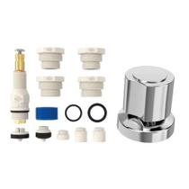 Kit Reparo Para Registro C50 9 Em 1 - Blukit - Vedantes, Anéis O'ring, Volante E Canopla