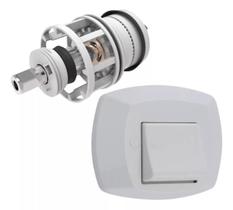 Kit Reparo Para Válvula De Descarga Docol + Canopla Branca