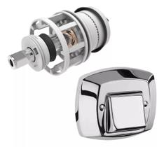 Kit Reparo Para Válvula De Descarga Docol + Canopla Cromada Kit Reparo Para Válvula De Descarga Docol + Canopla Cromada