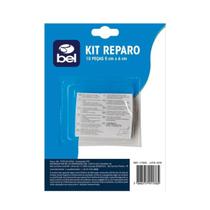 Kit Reparo Piscinas Colchões Infláveis 10Und 6cmx5cm Autocolantes Belfix Kit Reparo Piscinas Colchões Infláveis 10Und 6cmx5cm Autocolantes Belfix