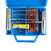 Kit Reparo Pneu 11 peças p/ Moto e Bicicleta - ZT-217A Kit Reparo Pneu 11 peças p/ Moto e Bicicleta - ZT-217A