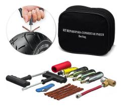 Kit Reparo Pneu Moto Com 3 Cápsulas Bering