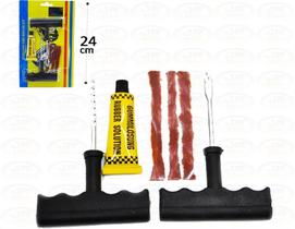 Kit Reparo Pneu Remendo Sem Câmara Abs Profissional