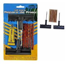 Kit Reparo Pneu Sem Câmera 3 Macarrão Carro Moto