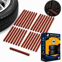 Kit reparo pneus sem camara 60 macarrao remendo refil carro moto bike caminhao borracha caixa veda furo emergencia Kit reparo pneus sem camara 60 macarrao remendo refil carro moto bike caminhao borracha caixa veda furo emergencia