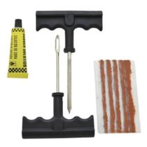 Kit Reparo Remendo Borracheiro Pneu Sem Câmara Carro Moto Bicicleta Reparação de Pneus Pequeno Conjunto de Ferramentas Conserto Kit Reparo Remendo Borracheiro Pneu Sem Câmara Carro Moto Bicicleta Reparação de Pneus Pequeno Conjunto de Ferramentas Conserto