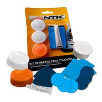 Kit Reparo Remendo Colchão Inflável Remendo Boia tubo Cola tampas Nautika Kit Reparo Remendo Colchão Inflável Remendo Boia tubo Cola tampas Nautika