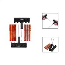 Kit Reparo Remendo Para Pneu Sem Câmera Carro Moto Caminhão Kit Reparo Remendo Para Pneu Sem Câmera Carro Moto Caminhão